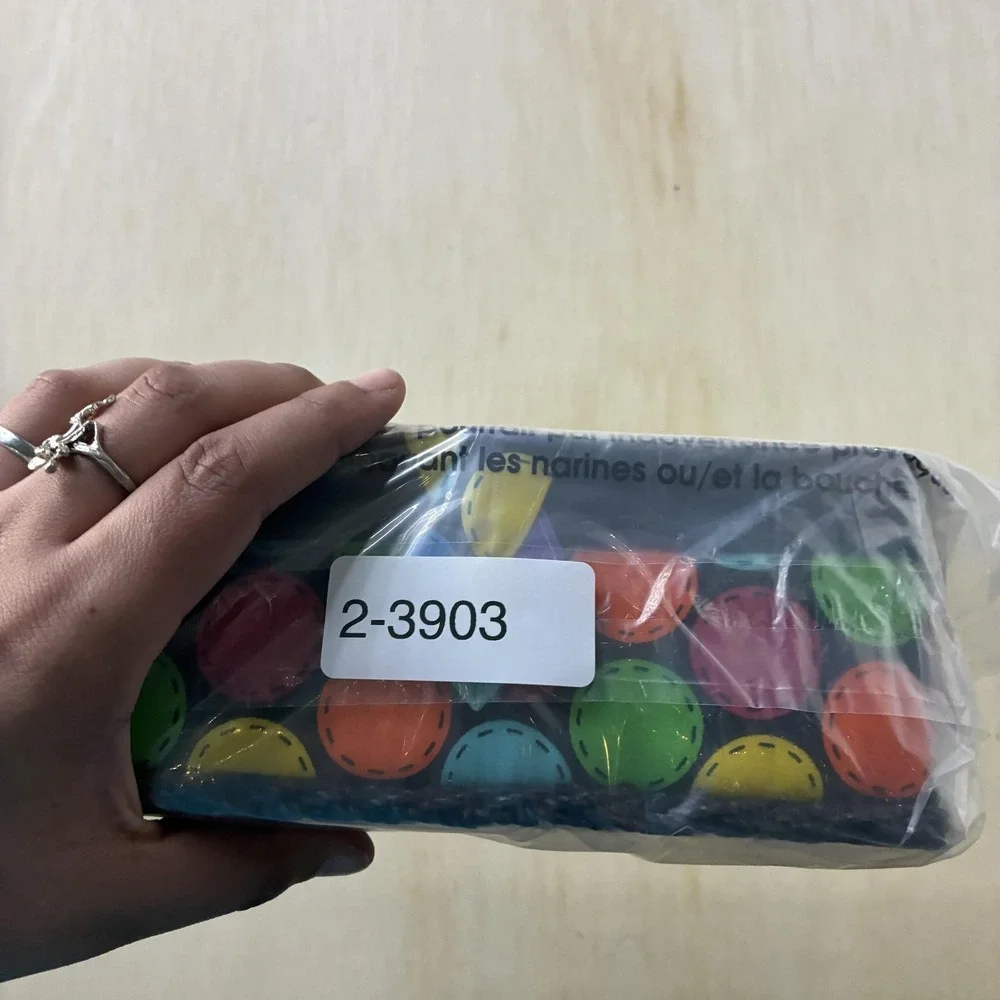 Multi-Color Fabric Sewing Box Portable Craft Organizer Handled Sewing Basket